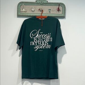 Active After Coffee AAC Success Hunter Green Graphic Tee small men’s / unisex